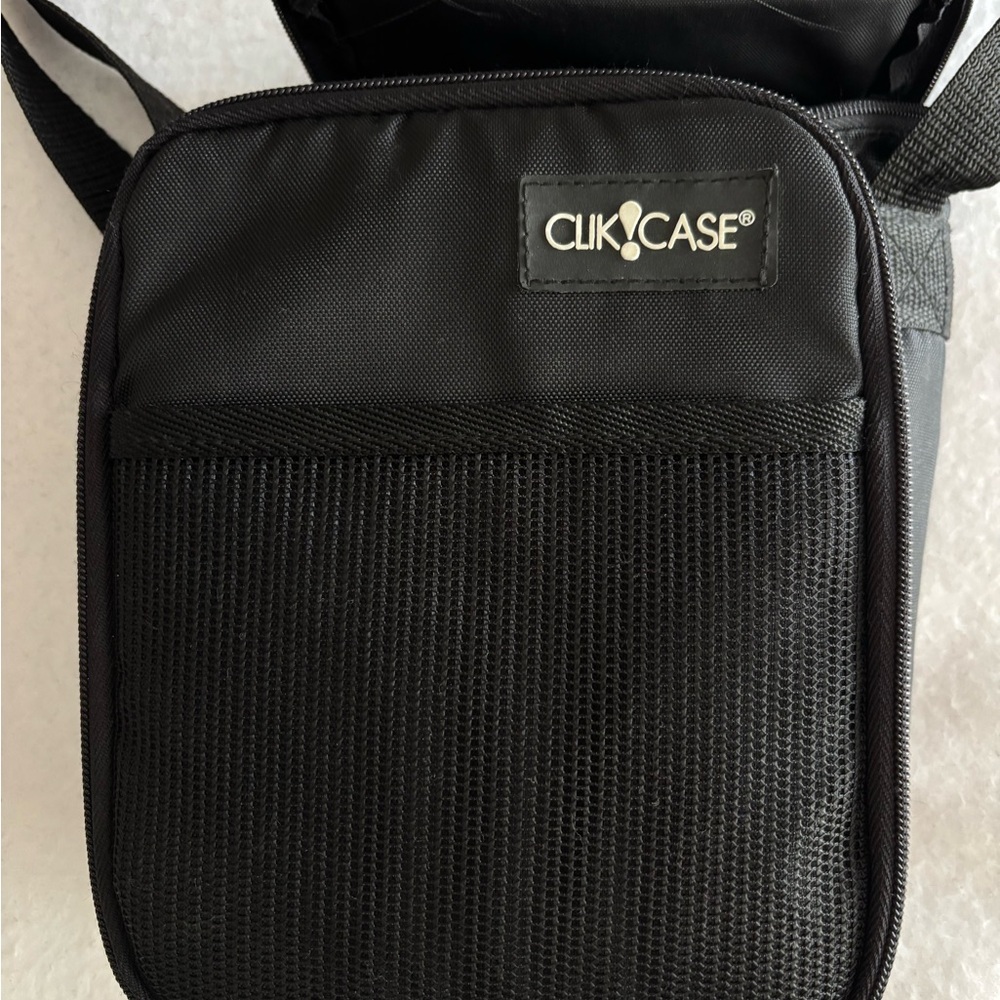 Click Case CD Holder – 12 Disc Capacity, Shoulder Strap, Zip Closure